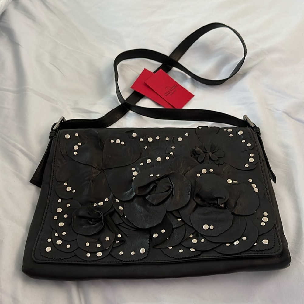 Valentino Crossbody Purse with flowers